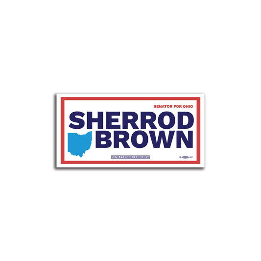 Sherrod Brown Bumper Sticker