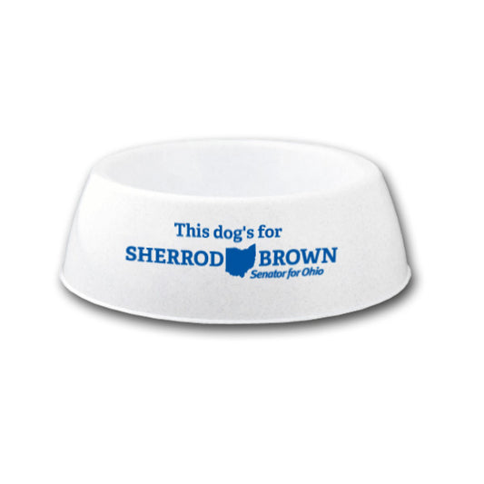 Sherrod Brown Dog Bowl