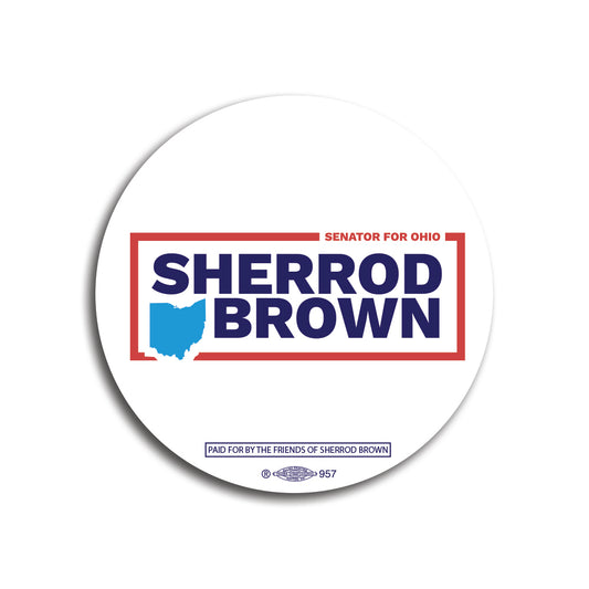 Sherrod Brown Sticker Pack